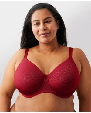 Wacoal Plus Size Back Appeal H-k Cup Underwire Bra 855403 - Red