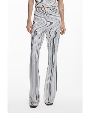 Desigual Elastic Pants - White