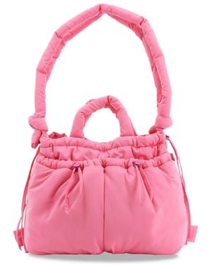 J World Puffy Convertible Tote - Pink