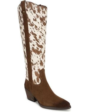 Sam Edelman Wyatt Slip On Riding Boot - Brown