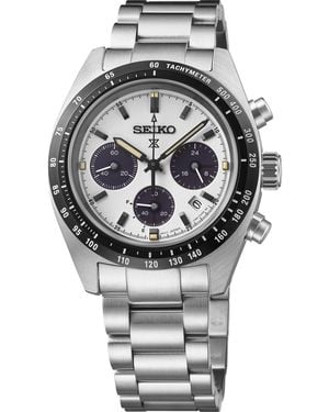 Seiko Silver Stainless Steel Bracelet Watch - Gray