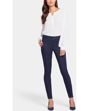 NYDJ Petite Ami Skinny Pull On Jeans - Blue
