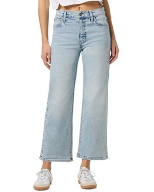 Hudson Jeans High-rise Wide-leg Jeans - Blue