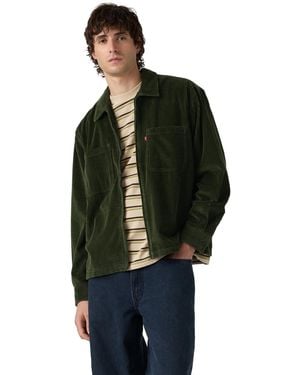 Levi's Ports Corduroy Regular-fit Full-zip Jacket - Green