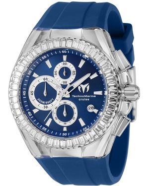 TechnoMarine Tm-121152 Cruise Quartz Vd57 Metal Dial Watch - Blue
