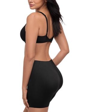Miraclesuit Show Stopper Mid-thigh Padded Shaping Shorts - Black