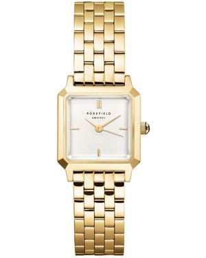 ROSEFIELD Boxelle Tone Stainless Steel Bracelet Watch 19.5mm - Metallic