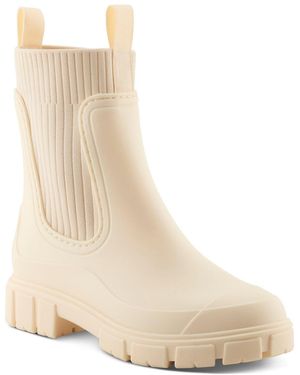 Spring Step Cheli Waterproof Slip-on Boots - Natural