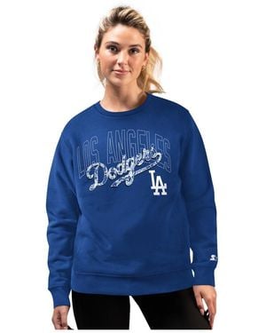 Starter Los Angeles Dodgers Lace Classic Sweatshirt - Blue