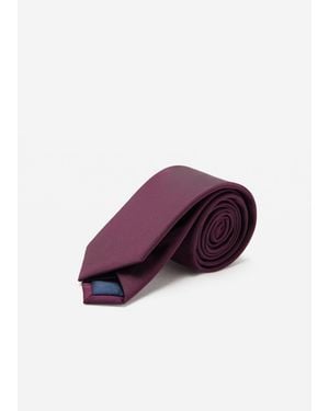 Mango Smooth Micro-structured Tie - Purple