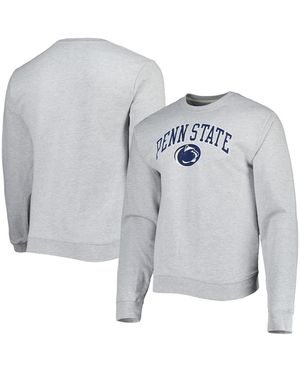 League Collegiate Wear Penn State Nittany Lions 1965 Arch Essential Lightweight Pullover Sweatshirt - Gray