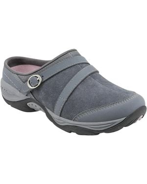 Easy Spirit Equinox Round Toe Slip-on Casual Mules - Gray