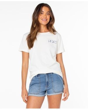 Roxy Sunset Realm Short-sleeve T-shirt - White