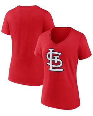 LOGO ATHLETIC St. Louis Cardinals V-neck T-shirt - Red