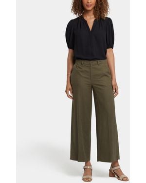 NYDJ Morgan Trouser Pull On Pants - Green