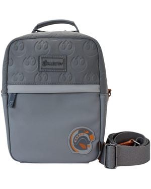 Loungefly Star Wars Rebel Alliance Convertible Bag - Gray