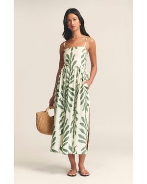 ST MRLO Lanah Midi Dress - Natural