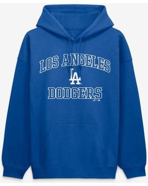 LOGO ATHLETIC Los Angeles Dodgers Heart Soul Hoodie - Blue