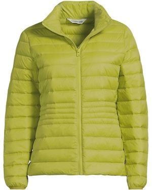 Lands' End Wanderweight Packable Down Jacket - Green