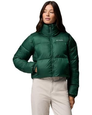 Columbia Puffect Cropped Jacket - Green