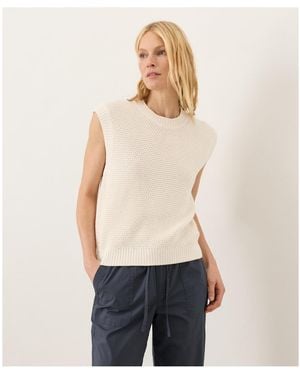 Pact Organic Cotton Shoreline Relaxed Shell - White
