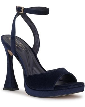 Jessica Simpson Jixte Two-piece Dress Sandals - Blue