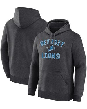 LOGO ATHLETIC Detroit Lions Arch Victory Hoodie - Black