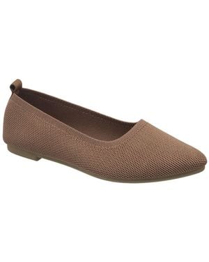 French Connection Caputo Round Toe Ballet Flats - Brown