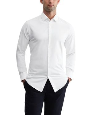 tommy hilfiger athletic fit dress shirts Slim Fit THFlex Striped Dress Shirt