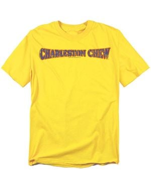 Tootsie Roll Charleston Chew Logo T Shirt - Yellow