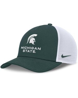 Nike And Forest Green Michigan State Spartans 2026 On-field Gameday Trucker Hat