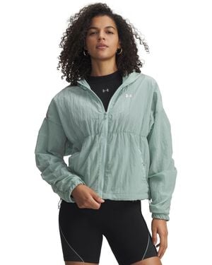 Under Armour Rival Woven Bungee Full-zip Jacket - Gray