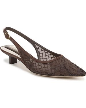 Franco Sarto Pura Pointed Toe Slingback Pumps - Brown