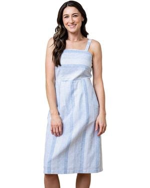 Hope & Henry Sleeveless Sheath Dress - Blue