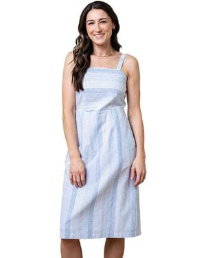 Hope & Henry Sleeveless Sheath Dress - Blue