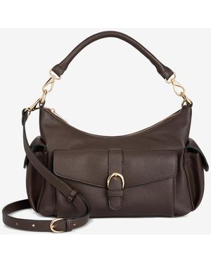 On 34th Jynna Medium Solid Shoulder Bag - Brown