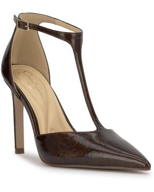Jessica Simpson Willna T-strap Pump - Brown