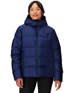 Marmot Guides Big-baffled Puffer Hooded Jacket - Blue