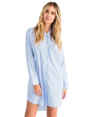 Sant And Abel Skydog Toile Night Shirt - Blue