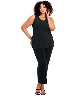 Avenue V-neck Tank - Blue