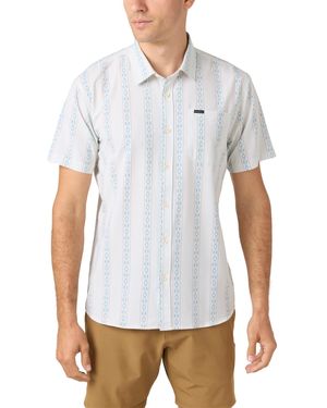 O'neill Sportswear Traveler Upf Traverse Short Sleeve Standard Shirt - White