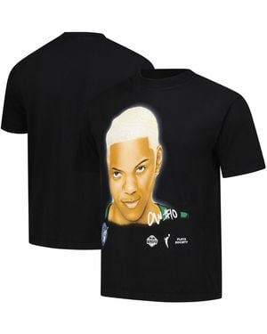 Playa Society And Courtney Williams Minnesota Lynx Sketch T-shirt - Black