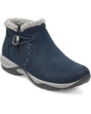 Easy Spirit Erique Cozy Cold Weather Booties - Blue
