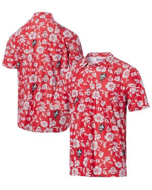 Reyn Spooner Ohio State Buckeyes Pua Performance Polo Shirt - Red