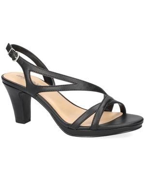 Easy Street Radiant Slingback Dress Sandals - Metallic