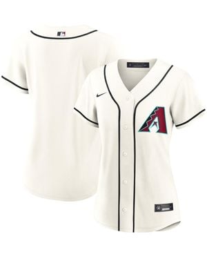 Nike Cream Arizona Diamondbacks Home Replica 2.0 Jersey - White