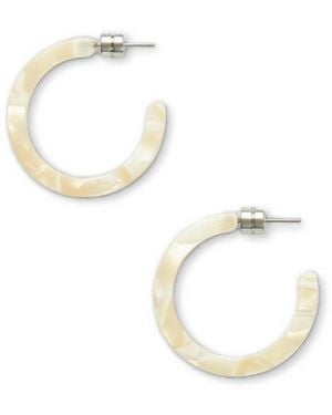 Machete Mini Hoops - White