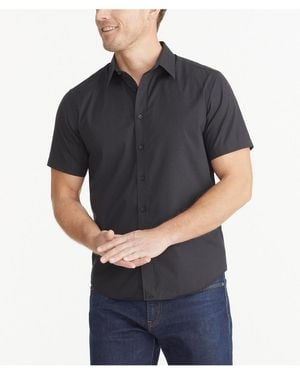 UNTUCKit Classic Short-sleeve Coufran Button Up Shirt - Blue