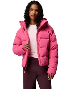 Columbia Amaze Puffer Hooded Jacket - Red