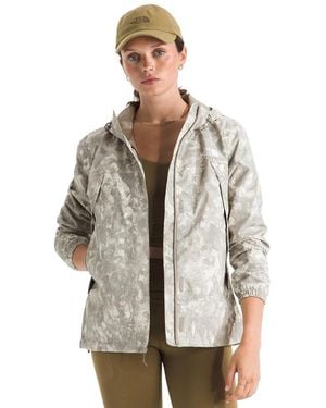The North Face Antora Waterproof Hooded Jacket - Gray